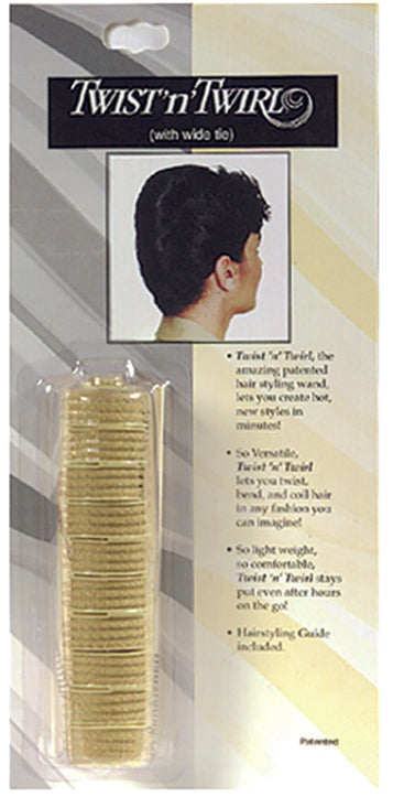 Twist n Twirl Hair Wand for French Twist Come in black, brown, blonde