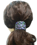 Crystal Butterfly and Flower Hair Holder Barrette