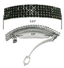 Bella Dz Pk 12 Bar Barrettes Thick Hair Barrettes 2 to 3 of 5 Colors U86010-0004-D