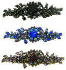 Bella Mid Size Crystal Barrette Sparkly Crystals in Set of 2, 3, 4