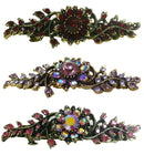Bella Mid Size Crystal Barrette Sparkly Crystals in Set of 2, 3, 4