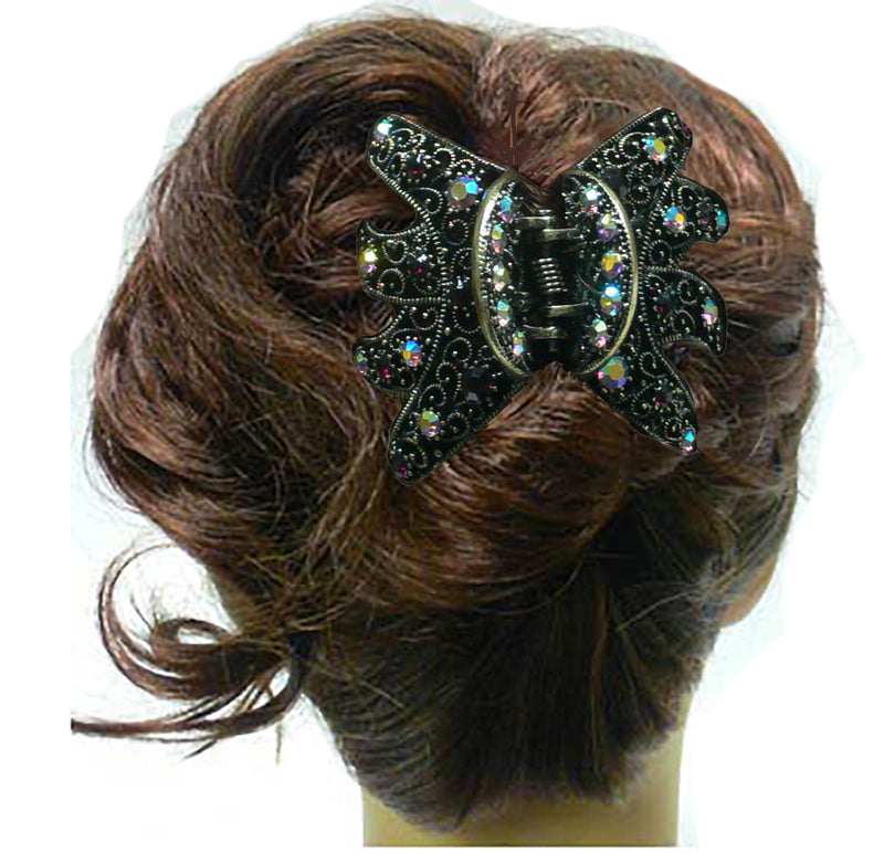 Bella Metal Jaw Claws Hair Claws for Thick Hair in Set of 6, 7, and set of 8 GL56-Set6to8