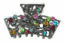 Crystal Metal Jaw Clip Hair Claw Square Clip Medium Size U86480-0354