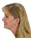Crystal Flower Headband Resilient Metal Wire Hairband Headband U86121-0119