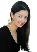 Set of 6 Brand jcgy Crystal Double Hoops Earrings Movement Earrings AD89800-8131-6