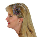 Crystal Flower Headbands in Set of 2, Set of 3, Set of 4 Metal Hair Bands U86121-0121-2-3-4