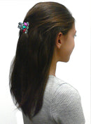 Set of 8 Mini Jaw Clips Colorful Beads and Bling Crystals U864175-0580-8