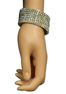 BFJ presents Brand JCGY Crystal Spiral Bracelet 8 Strands of Crystal Spirals for Bridal,  Parties 5614gs