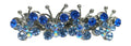 Hair Barrette Mid Size Design of  4 Shimmery Butterflies 5A86750-1