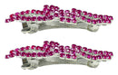 Pair of Barrettes Decked with Sparkling Stones U86420-0927-pr