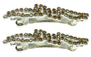 Pair of Barrettes Decked with Sparkling Stones U86420-0927-pr