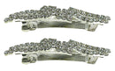 Pair of Barrettes Decked with Sparkling Stones U86420-0927-pr