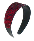 Wide Band Plastic Bling Bling Headband 2" Wide at Center NI86012-24611