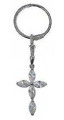 Crystal Cross Charm