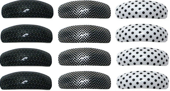 Large Plastic Barrettes  in Set of 3, Set of 6, Set of 9, and Dozen Pack for Thick Hair B3812