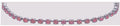 Bracelet 200-1 Bella Crystal Bracelets #83200-3 Single Strand Tennis Bracelet NF83200-1
