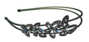 HB0055 Bella Crystal Butterfly Headband Metal Wire Hair Band