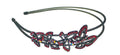 HB0055 Bella Crystal Butterfly Headband Metal Wire Hair Band #U86011-0055