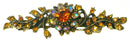 Bella Mid Size Crystal Barrette Sparkly Crystals