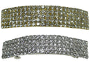 Bella Large Rectangular Bar Crystal Barrette Hair Clip,  U86900-0004-2