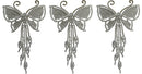 Brand jcgy Crystal White Butterfly Barrette Bridal Barrette Wedding Hairclip AD86014-9050-3