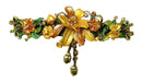 Large Crystal Flower Barrette with Hanging Ornament