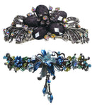 Combo Set of 2 2 Gorgeous Barrettes in 2 Unique Styles for Thick Hair 0052/010-3-2