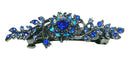 This Week's Special Set of 6 Bella Mid Size Crystal Barrettes 5A86600-1-6