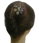 Set of 8 Small Round Metal Jaw Clips Claw Clips LPW86440-2-8