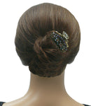 Set of 3 Small Metal Jaw Claw Clip for Hair Styling Hair Twist Hair Bun RW86470-4927-3