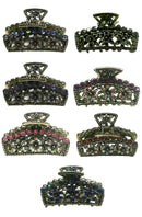 Set of 7 Small Metal Jaw Claw Clip for Hair Styling Hair Twist Hair Bun RW86470-4927-7