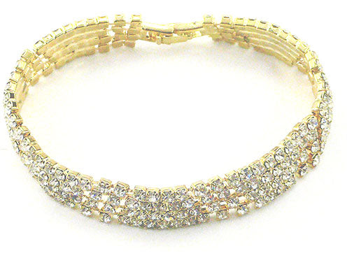 Bracelet5766 Bella Crystal Bracelet, bling rhinestones AD83012-5766