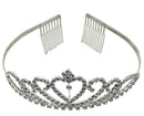 Crystal Golden Crown Tiara -