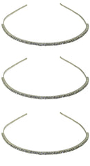 HB6699 Bella Crystal Headband Elegant Shimmering Crystal Hair Band AD86565-6699
