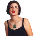 Necklace Chain and Pendant  Rhodium Plated Snake Chain