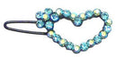 Flower Heart Barrette DO86200heartflr