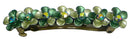 Mid Size Bella Flower Barrettes with AB Crystals French Clasp GL86400-6