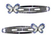Crystal Butterfly Clips GL86500-GL15tensionc