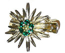Crystal Sunburst Gold Tone Claw Clip GL86654-GL18