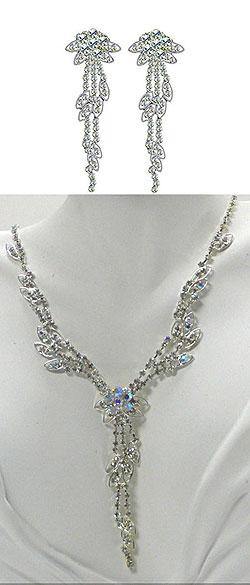 Necklace & Earrings Set NF85202-3043