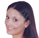 Pair of Hairpins Mother of Pearl Black and Creme Hairpins NM86450-1