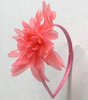 Headband with Large Flower Bow OD861751-8621