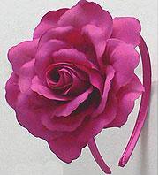 Headband with Rose Flower Hairbow OD86201-8688