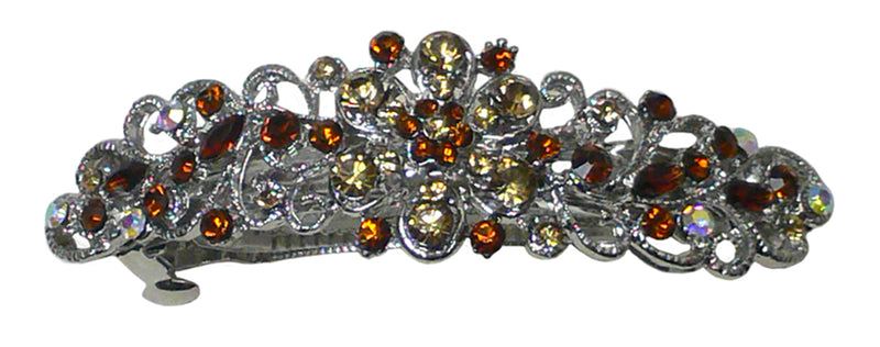 Large Crystal Barrette for Thick Hair Hair Clip for Women Girls OR86800-1lite