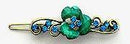 Flower Barrette P86175-1-0140