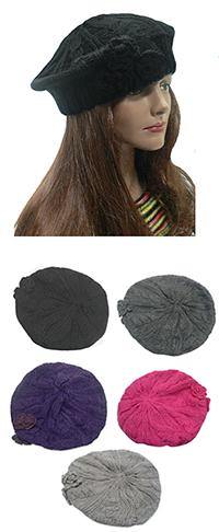 Knitted Beret SB16010-H1227