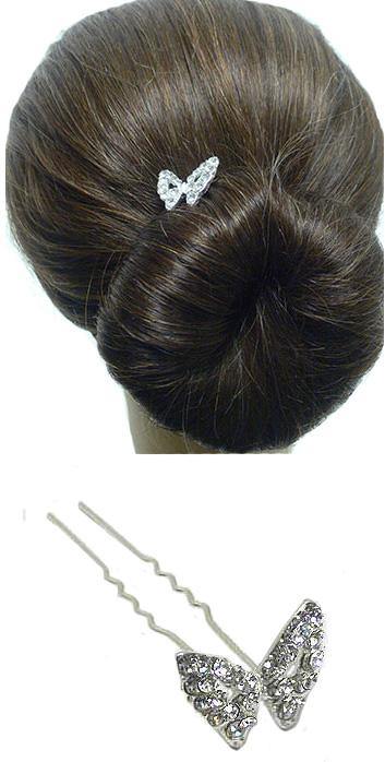 Butterfly Hair Stick SH863175-crysbuts