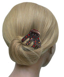 Bella Crystal Metal Jaw Claws Hair Claws in Set of 2, 3, 4  GL56-Set of 2 to Set of 4