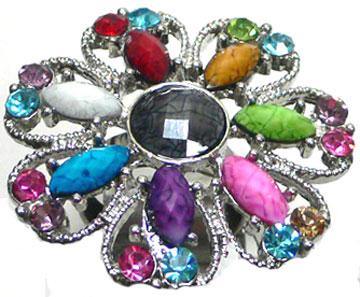 Large Colorful One Size Fits All Ring U80150-1304