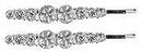 Pair of Crystal Hairpins U86250-0057